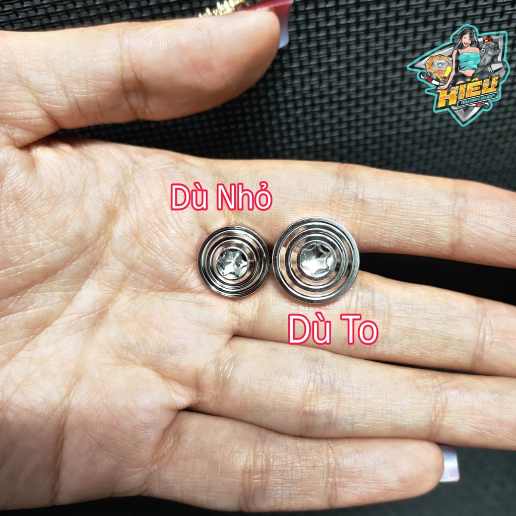 Ốc Đầu Dù Salaya Inox 304 6ly1p, 6ly 1.5p, 6ly2p