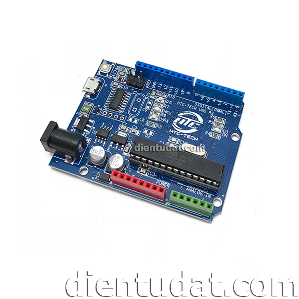 Mạch HTC Uno  R3 - Tương Thích Arduino Uno R3