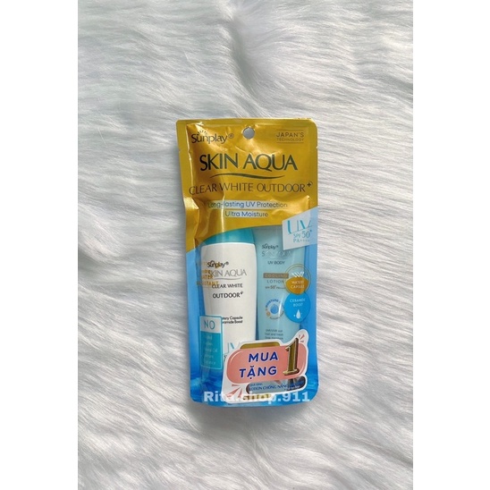 Kem chống nắng Sunplay Skin Aqua cho da mặt, toàn thân SPF50+ PA++++