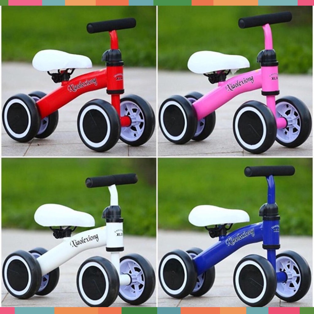 Xe Chòi Chân 3 Bánh, Xe Thăng Bằng Cho Bé Từ 1-3 Tuổi Đủ Màu