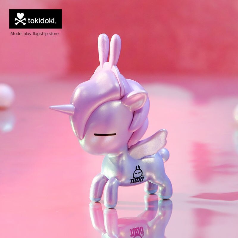 Hộp Đồ Chơi Tokidoki Thỏ Trượt Tuyết Trang Trí Phong Cách Mới