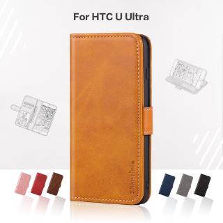 Bao da điện thoại nắp lật sang trọng cho HTC U ULTRA