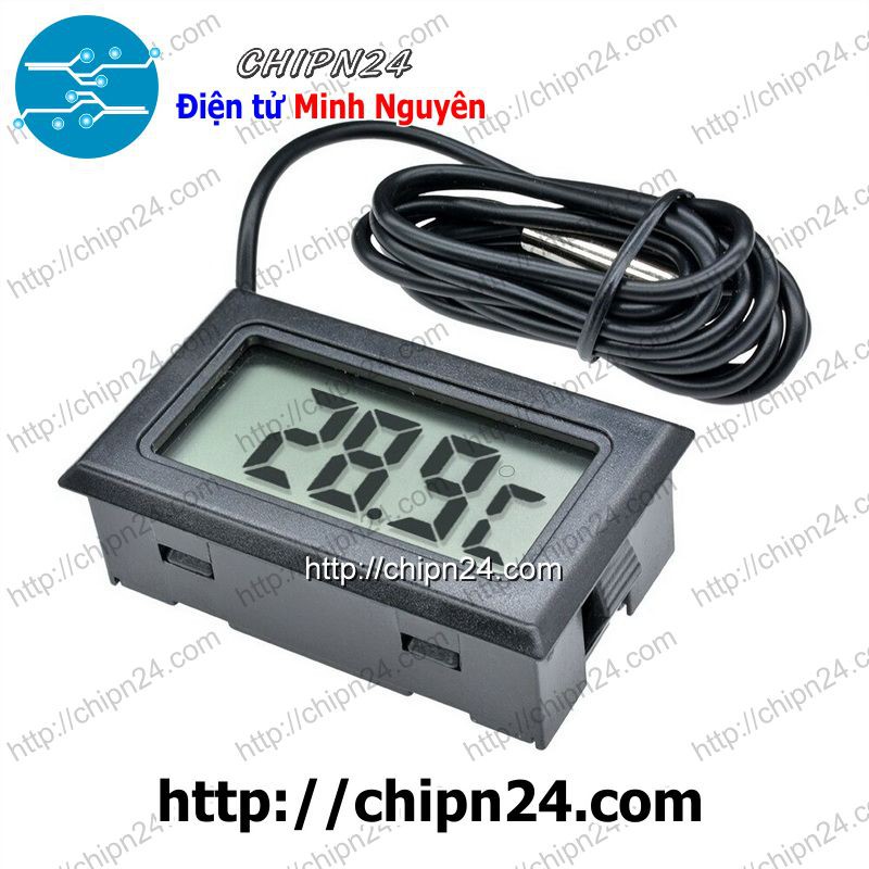 [1 CÁI] (A9) Đồng hồ đo nhiệt độ FY-10 ĐEN