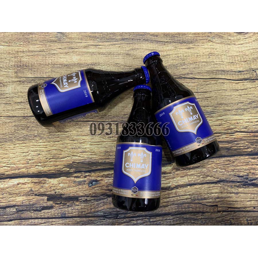 Bia Chimay Xanh 9% Chai 330ml Nhập Khẩu Bỉ