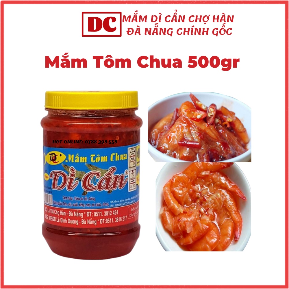 Mắm Tôm Chua Dì Cẩn hũ 500gr - chính gốc | BigBuy360 - bigbuy360.vn