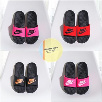 Dép nike-nữ quai ngang màu mới freeship