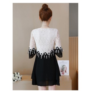 【Big Size Quảng Châu】 Đầm suông big size quảng châu D1072