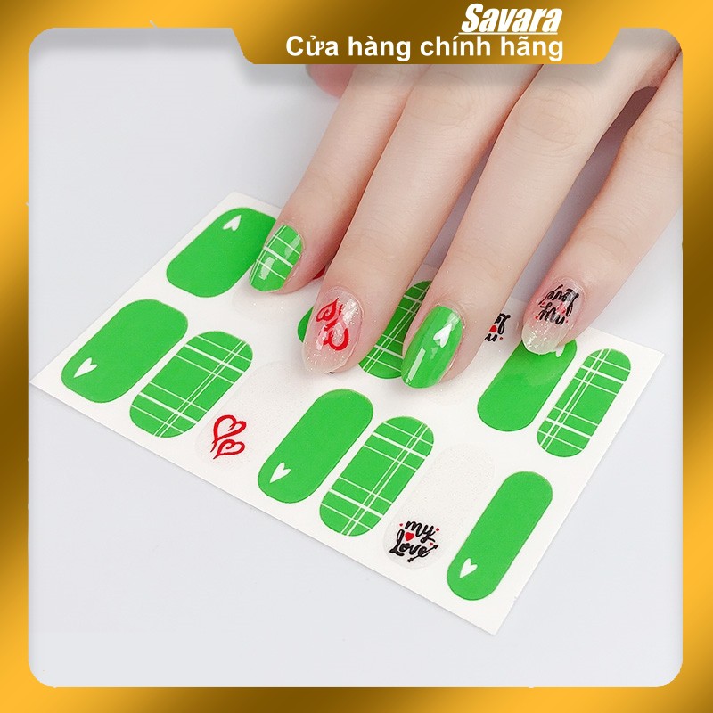 Hình dán móng 14 miếng Z/A023