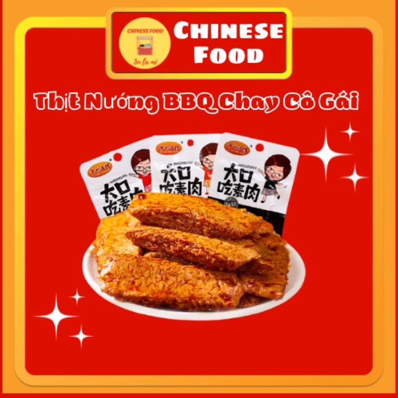Thịt Nướng BBQ Chay Cô Gái Đồ Ăn Vặt Trung Quốc Shop Nội Địa