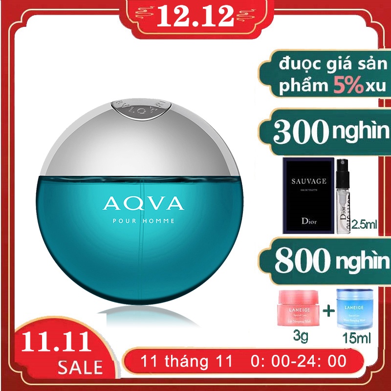 [100ml] Nước Hoa Bvlgari aqva pour homme EDT 100ml🌱Bvlgari Nước hoa nam