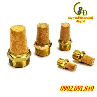 Giảm âm khí nén - Air silencer ✴️VIP✴️ Bộ tiêu âm giảm thanh khí nén PAS G3/8