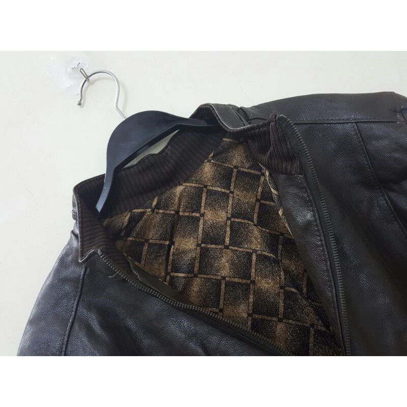 ÁO KHOÁC DA NAM BIGSIZE