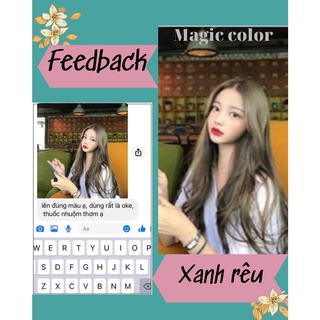 Thuốc nhuộm tóc Xanh rêu