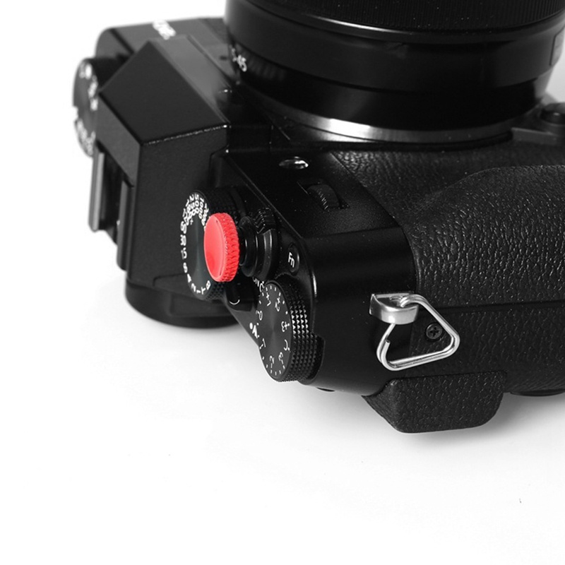 Nút Kim Loại Màu Đỏ Cho Máy Ảnh Fujifilm Xt30 Xt20 Xt10 Xt3 Xt2 Xpro2 X100F X100T Sony Rx1R Rx10Iv Leica