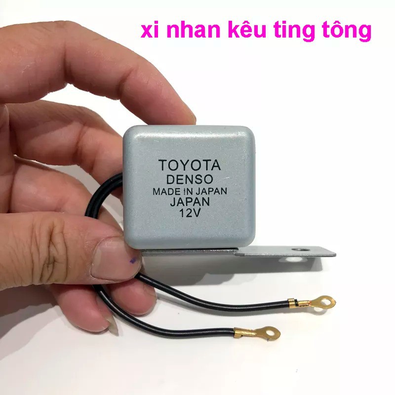 Xi nhan chớp kêu Ting Tong Toyota Denso dùng mọi loại xe hàng xịn sò