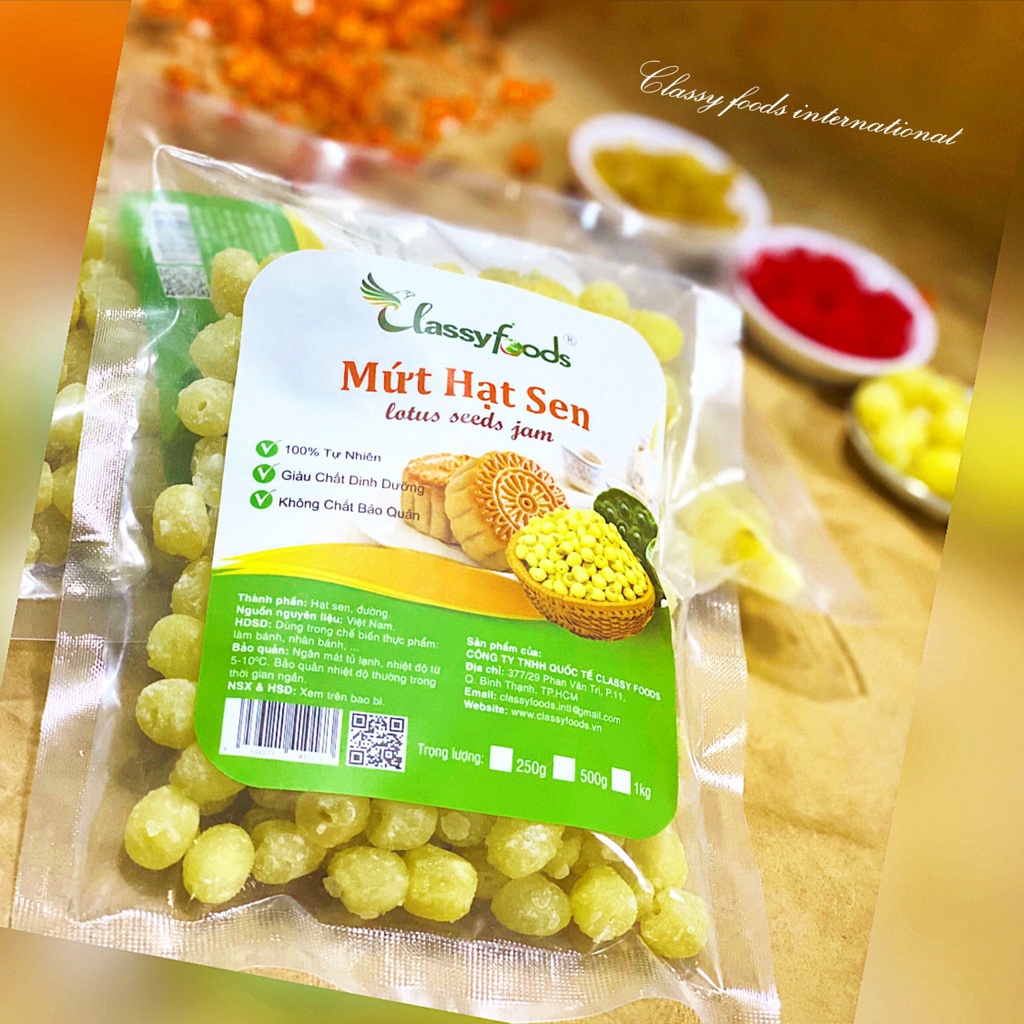 Mứt Hạt Sen 500gr