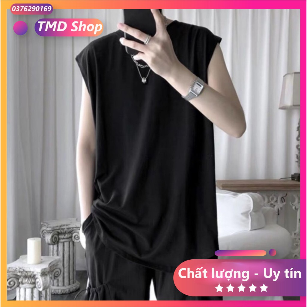 [HÀNG ĐẸP HOT 2021] Áo thun unsiex sát nách form rộng, áo 3 lỗ phong cách hàn quốc, vải đẹp chống xù - TMD Shop