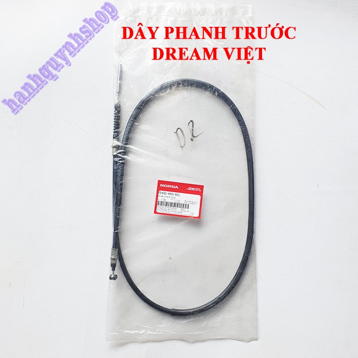 Dây phanh trước Dream Việt chính hãng Honda