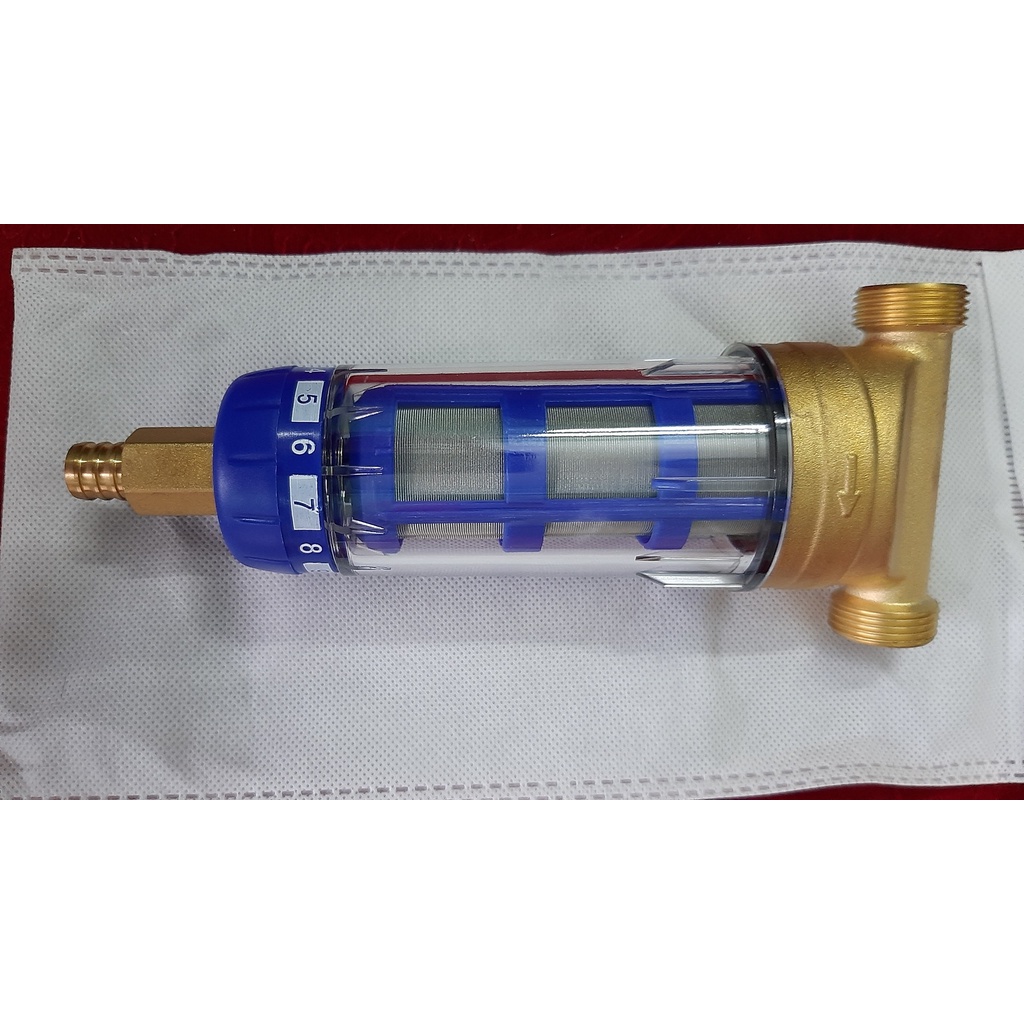 BỘ LỌC THÔ INOX,  LỌC ĐẦU NGUỒN LÕI SỢI INOX DÙNG LỌC THÔ