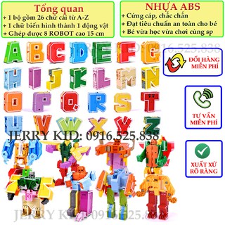 CHỮ CÁI BIẾN HÌNH THÀNH ĐỘNG VẬT (Sẵn hàng)