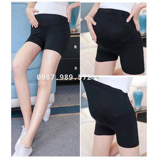 Quần Bầu Sooc Cotton co dãn thoải mái ( có chun chỉnh)