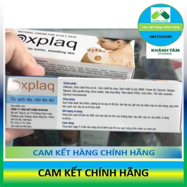 Kem Explaq làm mịn vảy da , á sừng! !