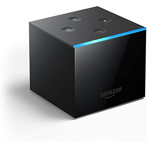Thiết Bị Amazon Fire Cube TV Gen 2 Chất Lượng 4K Ultra HD Kèm Alexa Voice Remote Gen 3 - Hàng Chính Hãng