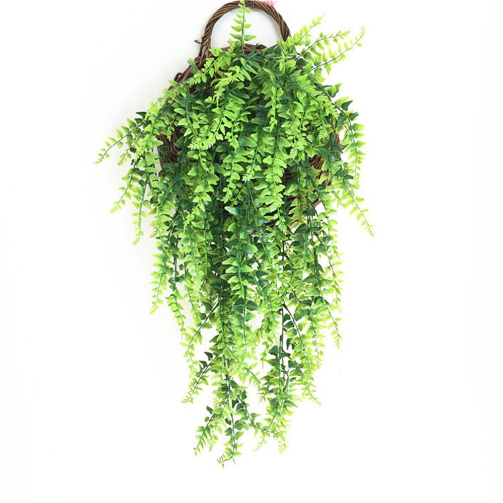 Chậu Cây Dương Xỉ Nhân Tạo Treo Tường Trang Trí Trong Nhà / Ngoài Trời