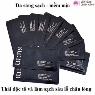 Mặt nạ sủi bọt sum thải độc đen