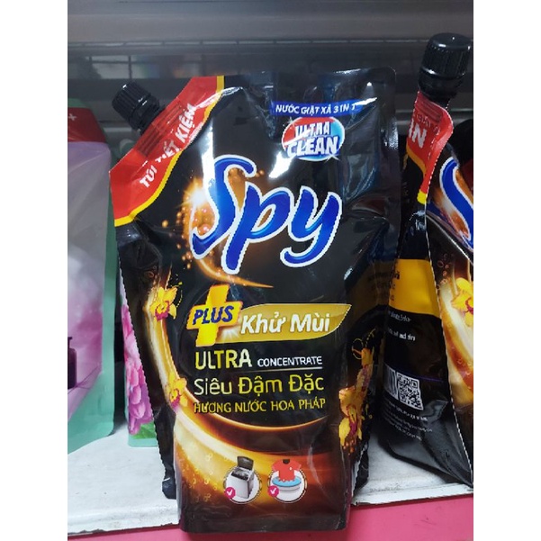 Nước giặt xả Spy Plus hương nước hoa siêu đậm đặc 1.5 kg