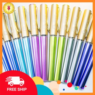 Bút kim tinh ngòi Lá Tre P05 Calligraphy Tự tạo thanh đậm luyện chữ đẹp