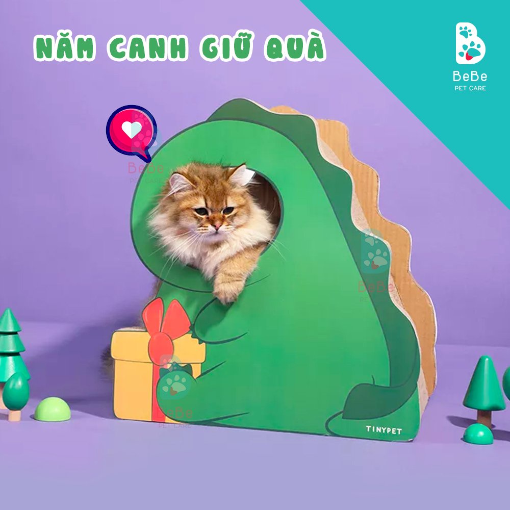 [Siêu Xinh - Siêu Khủng - Kèm Catnip] Cào Móng Khủng Long Tiên Cá Siêu To Khổng Lồ - Đồ Chơi Cho Các Boss Mèo