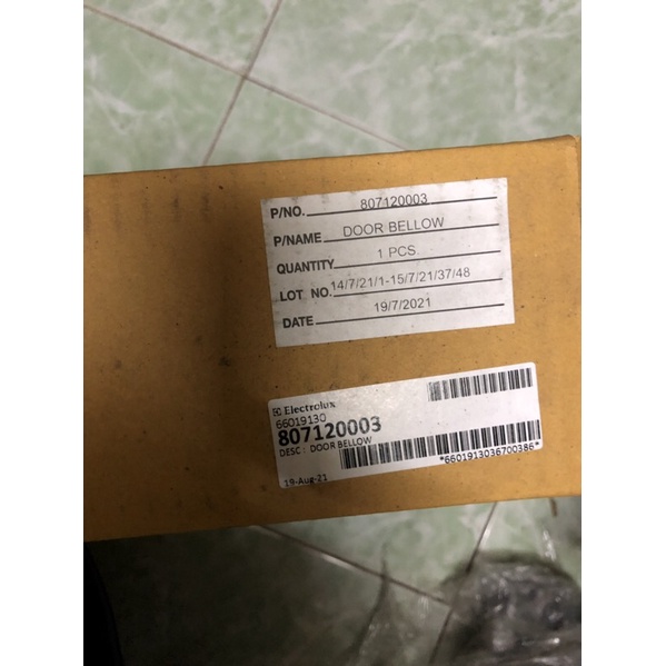 Ron cửa máy giặt Electrolux