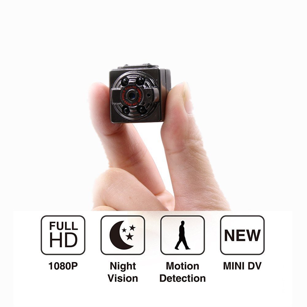 Camera Quay Hành Trình Đi Phượt Mini SQ08 DV 1080P Full HD - Hàng nhập khẩu