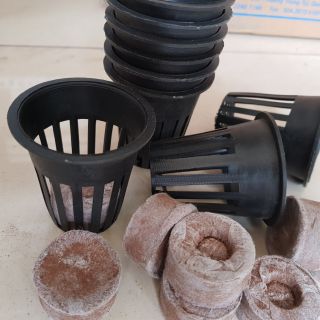 Combo 50 rọ thủy canh và 50 viên ném ươm hạt