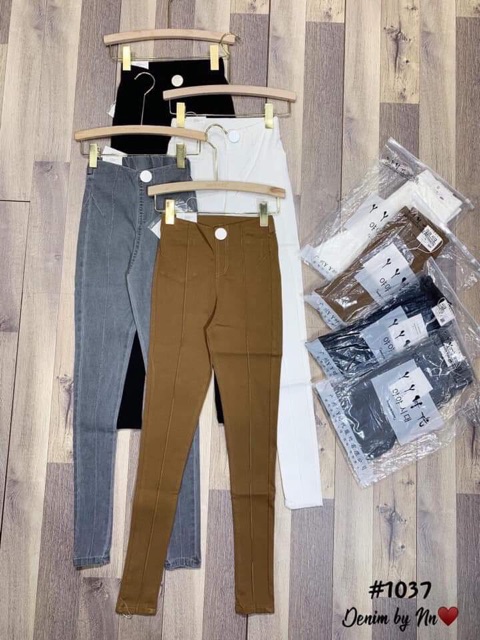 [Mã WASKT410K giảm 10K đơn 50K] Quần jean kaki gân 1 cúc | BigBuy360 - bigbuy360.vn