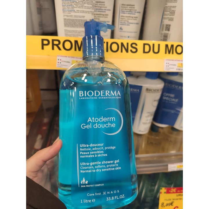 Sữa tắm Bioderma 1 Lít
