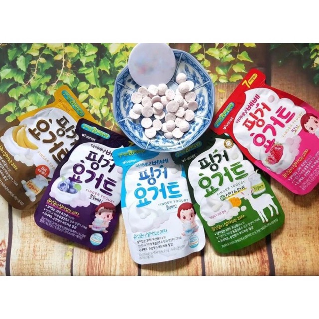 Sữa chua khô/ Phô mai khô Ivenet Hàn Quốc cho bé từ 7 tháng tuổi