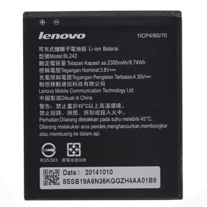 Pin BL242 cho máy Lenovo A6000 / A6010 bảo hành 6 tháng.