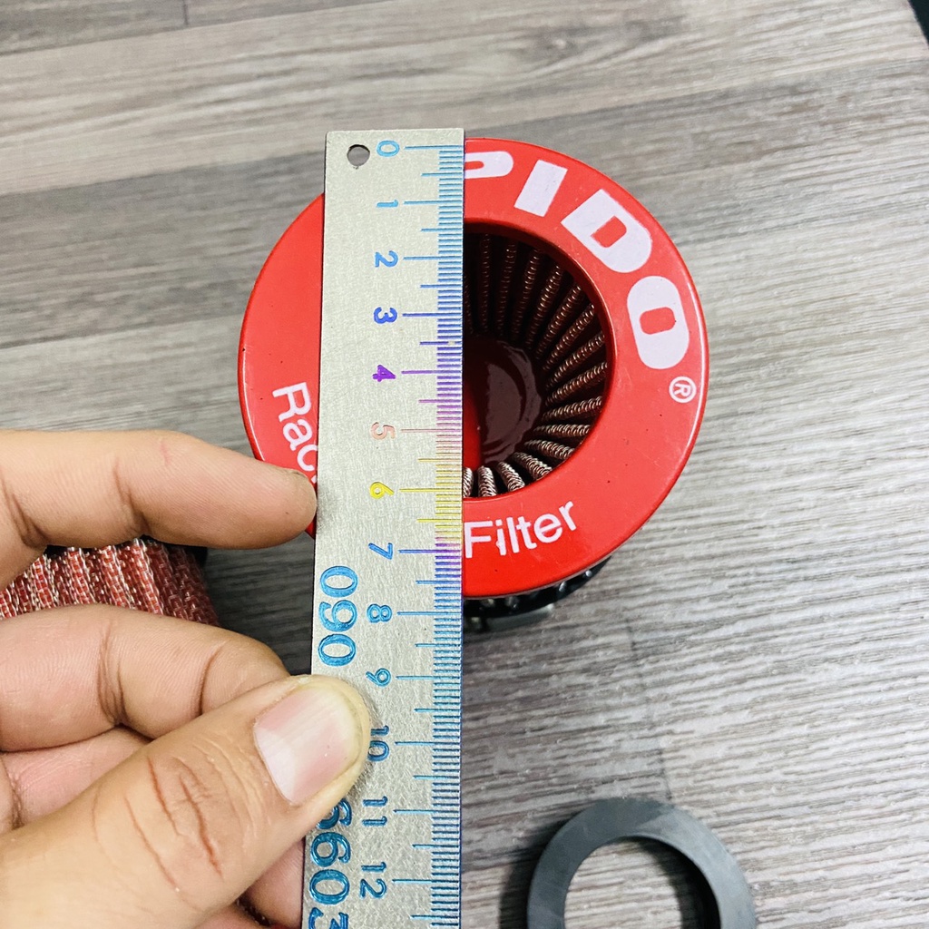 Lọc gió trụ Apido 2 họng gió cao cấp cho mọi loại xe