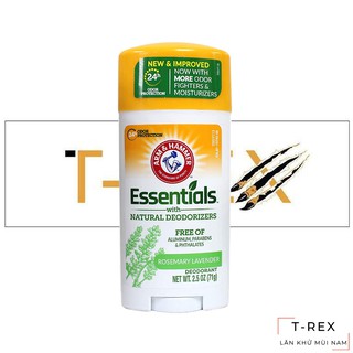 [FREESHIP-HÀNG AUTH] Lăn Sáp Khử Mùi ARM & HAMMER ESSENTIALS FRESH 71g