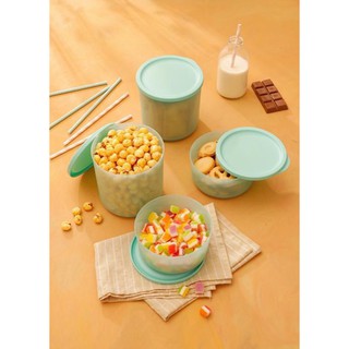 (New) Bộ bảo quản thực phẩm Roundstax Tupperware 4