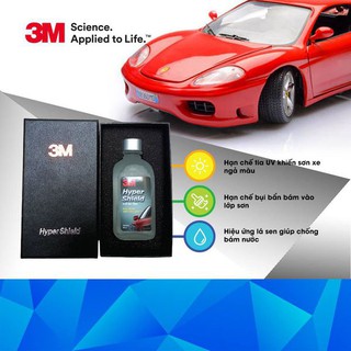 Dung dịch Nano bảo vệ xe 3M Hyper Shield Paint and Glass coating 90ML