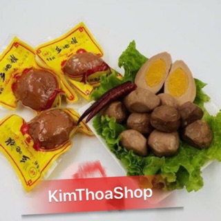 10 QUẢ TRỨNG GÀ MUỐI XÌ DẦU ĂN LIỀN THƠM NGON