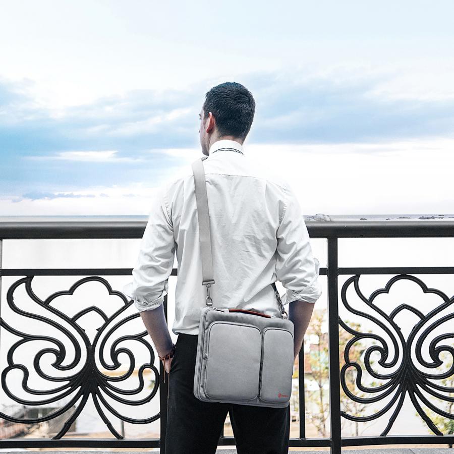 Túi đeo Tomtoc 360* Shoulder Bags Macbook 13/15' - A42 Grey