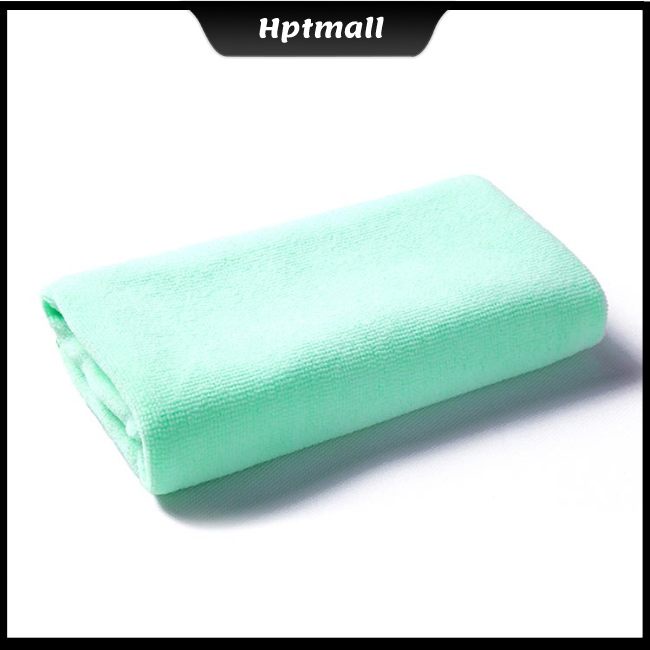 Khăn lau xe ô tô bằng vải microfiber mềm thấm hút tốt 25*25cm