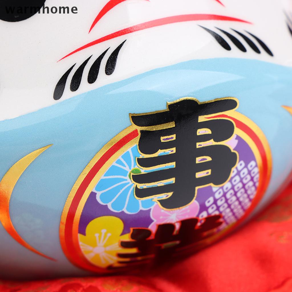 Whvn  Japanese Ceramic Daruma Doll Lucky Charm Fortune Ornament Craft Piggy bank Jelly