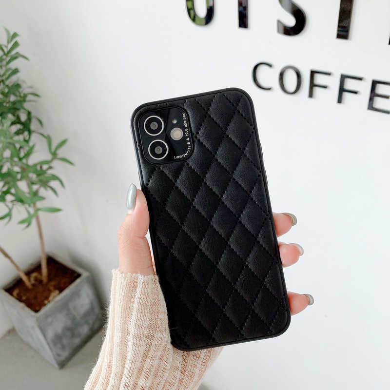 Ốp Điện Thoại Da Sang Trọng Cho iPhone 14 13 12 11 Pro Max