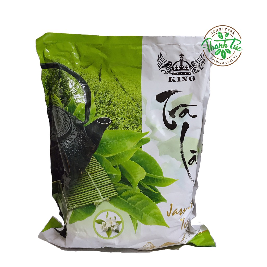 Lục Trà Lài Pha Trà Sữa King Xuân Thịnh Gói 1kg