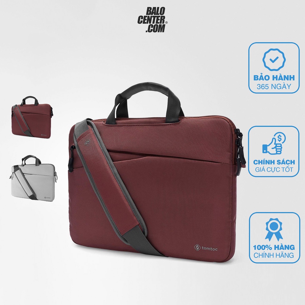Túi Xách Đựng Laptop Cao Cấp Tomtoc Messenger bags, Có Thể Xách Tay Và Đeo Chéo Vai Tiện Lợi